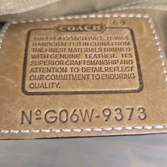 Coach Vintage (2006)Soho Signature Jacquard & Suede Hobo shoulder bag - Preloved - Picture 3 of 16